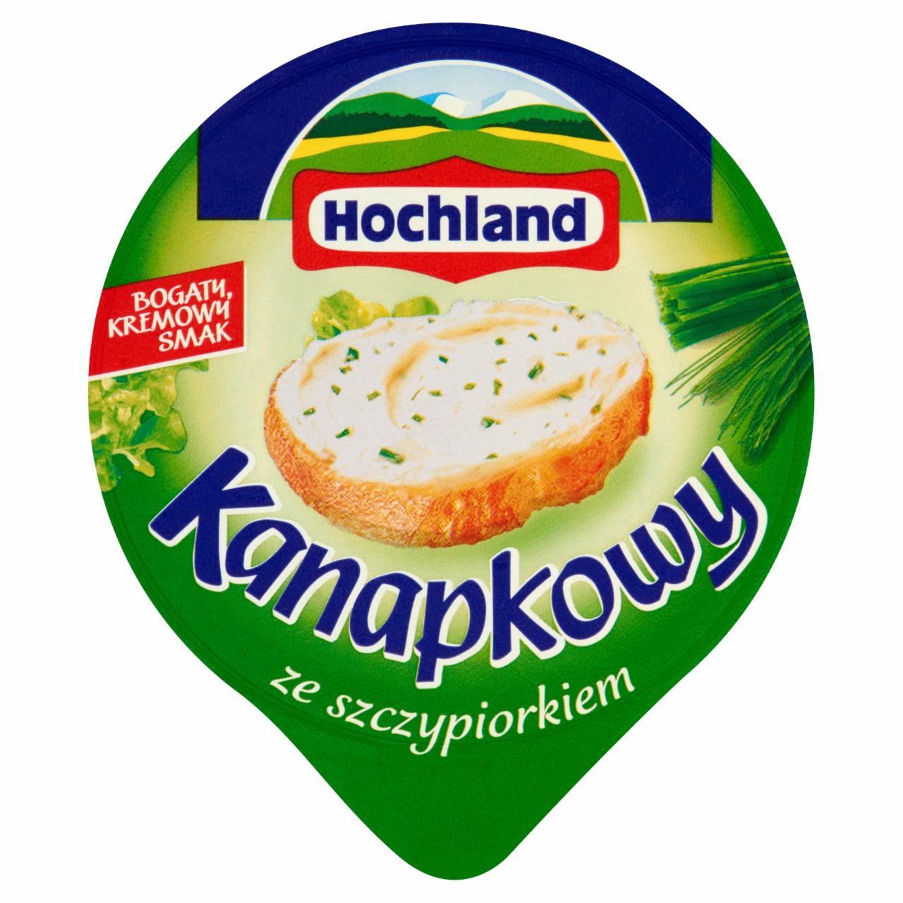 Zdjęcia - Hochland Kanapkowy Krem ze szczypiorkiem 150 g