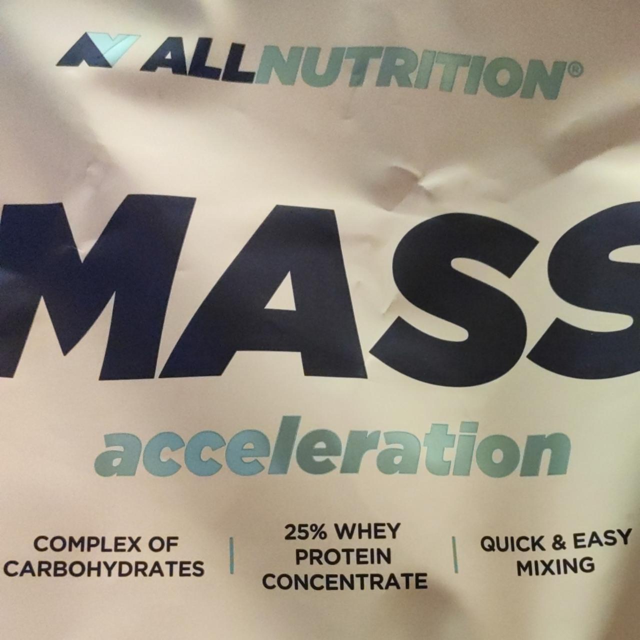 Zdjęcia - Mass acceleration Allnutrition