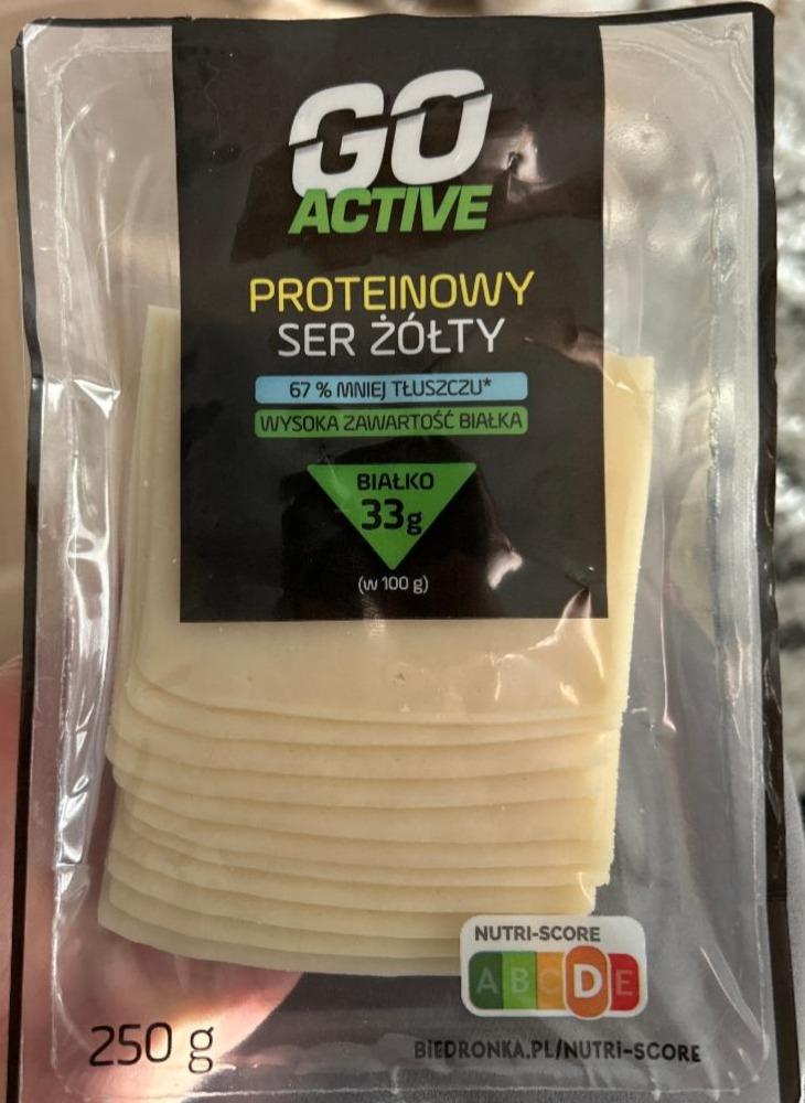 Zdjęcia - Proteinowy ser zółty Go Active