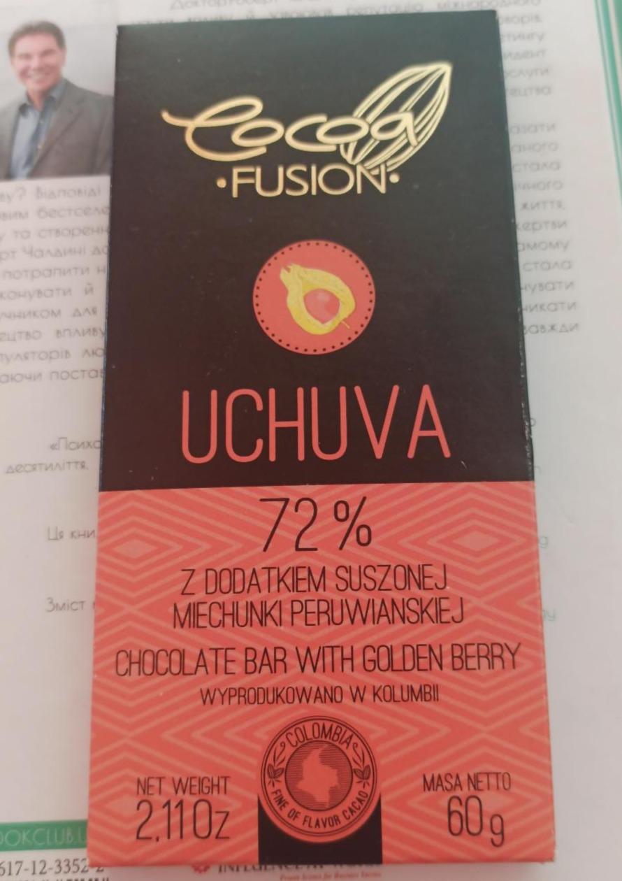 Zdjęcia - Uchuva 72% z dodatkiem Suszonej miechunki peruwianskiej Cocoa Fusion