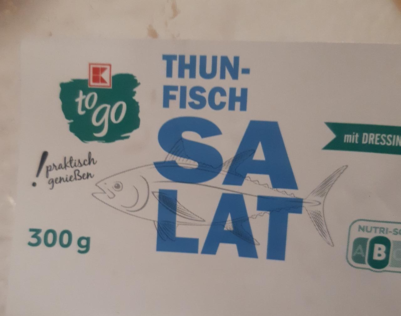 Zdjęcia - Thunfisch salat mit dressing K-to go