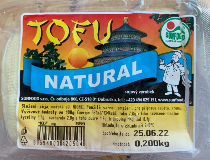 Zdjęcia - Tofu natural Sunfood