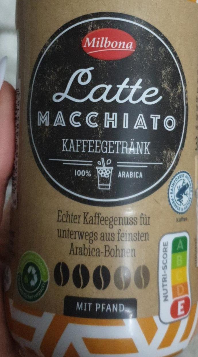 Zdjęcia - Napój kawowy Latte Macchiato Milbona