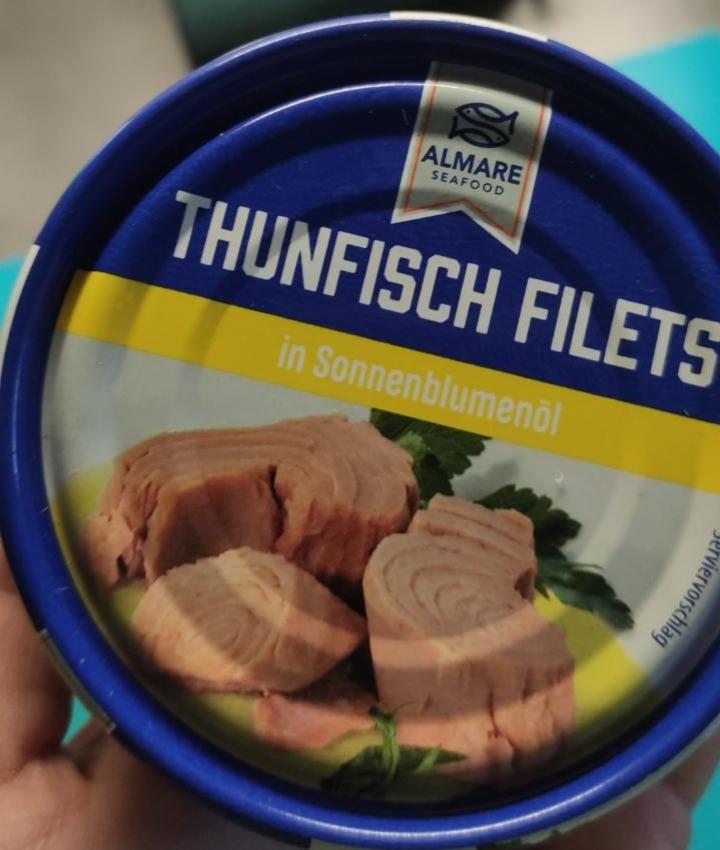 Zdjęcia - Thunfish filets in Sonnenblumenöl Almare Seafood