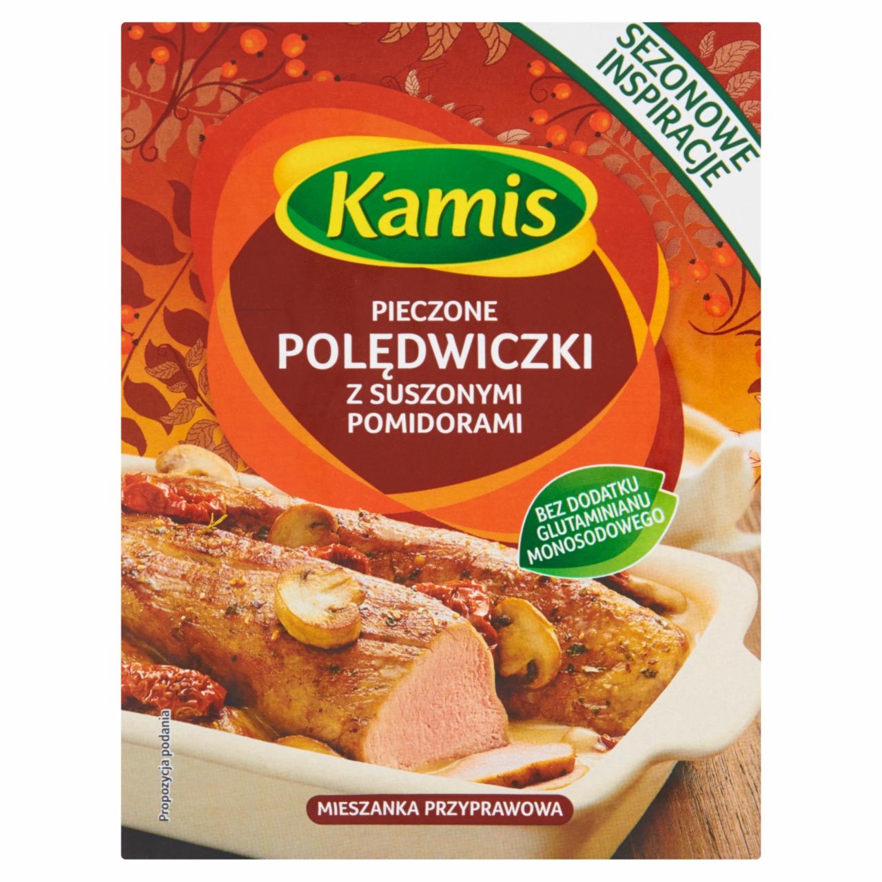 Zdjęcia - Kamis Pieczone polędwiczki z suszonymi pomidorami Mieszanka przyprawowa 15 g