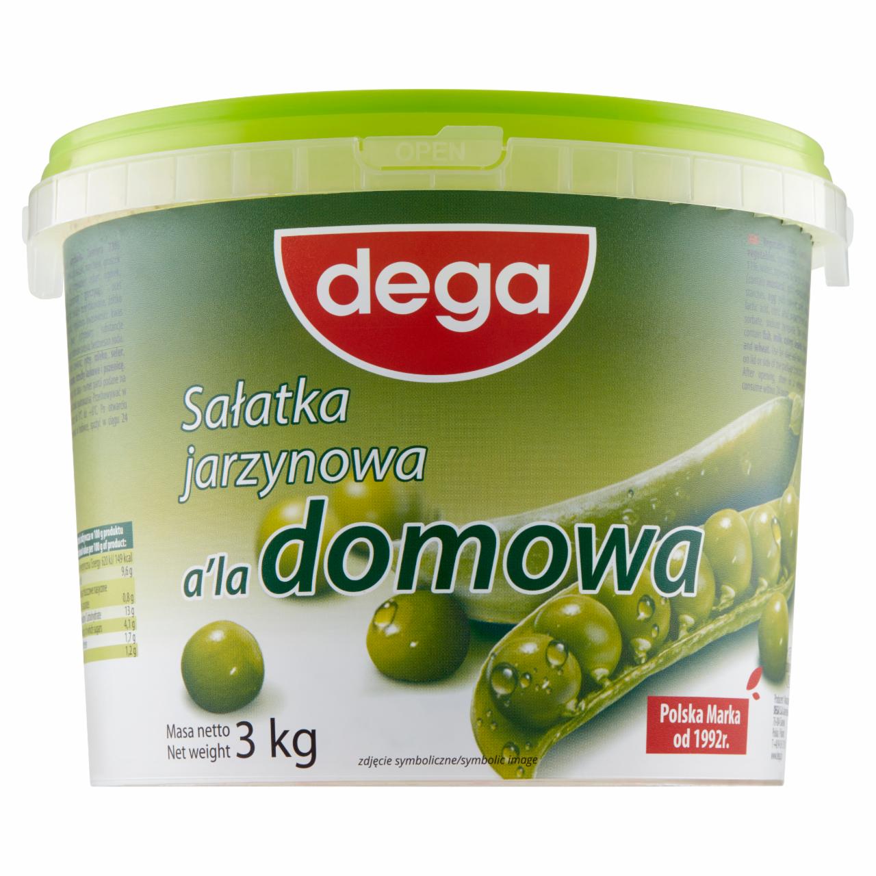 Zdjęcia - Dega Sałatka jarzynowa a'la domowa 3 kg