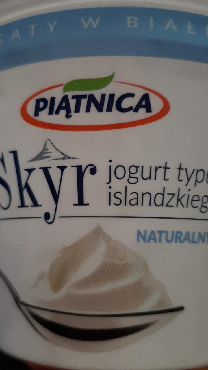 Zdjęcia - Skyr jogurt typu islandzkiego naturalny Piątnica