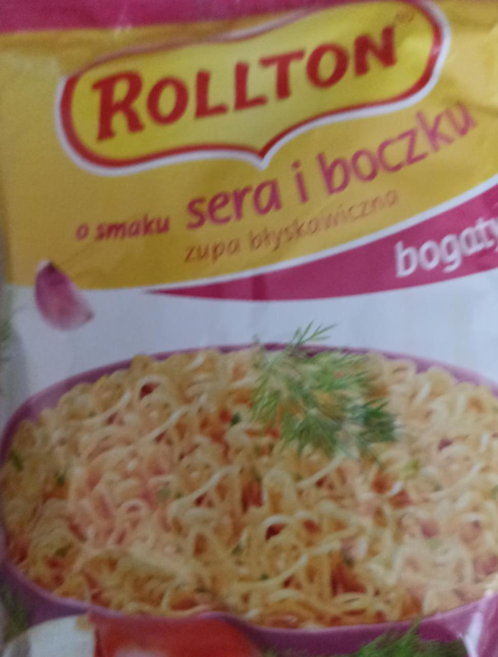 Zdjęcia - Zupa ser boczek Rollton