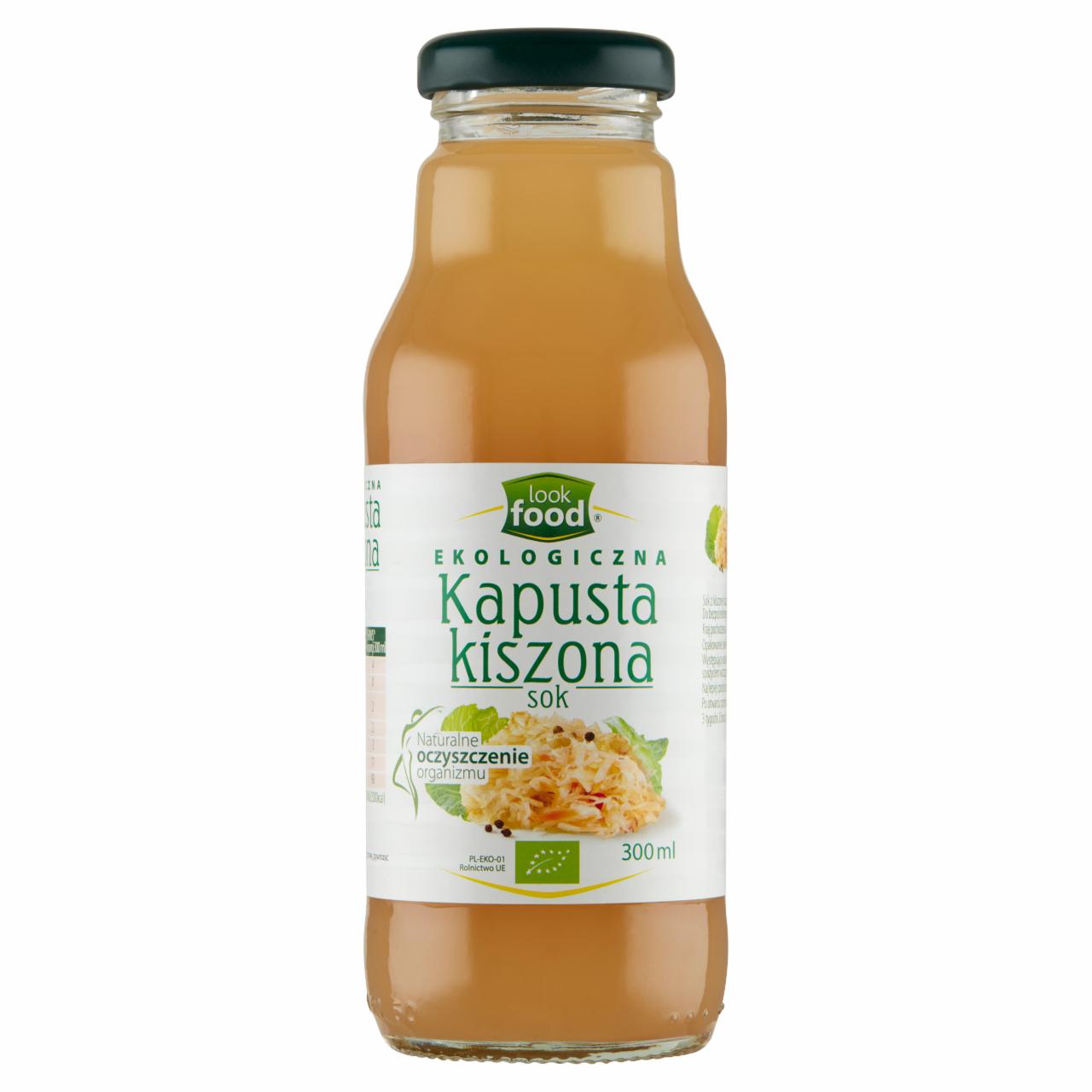 Zdjęcia - Look Food Sok ekologiczna kapusta kiszona 300 ml