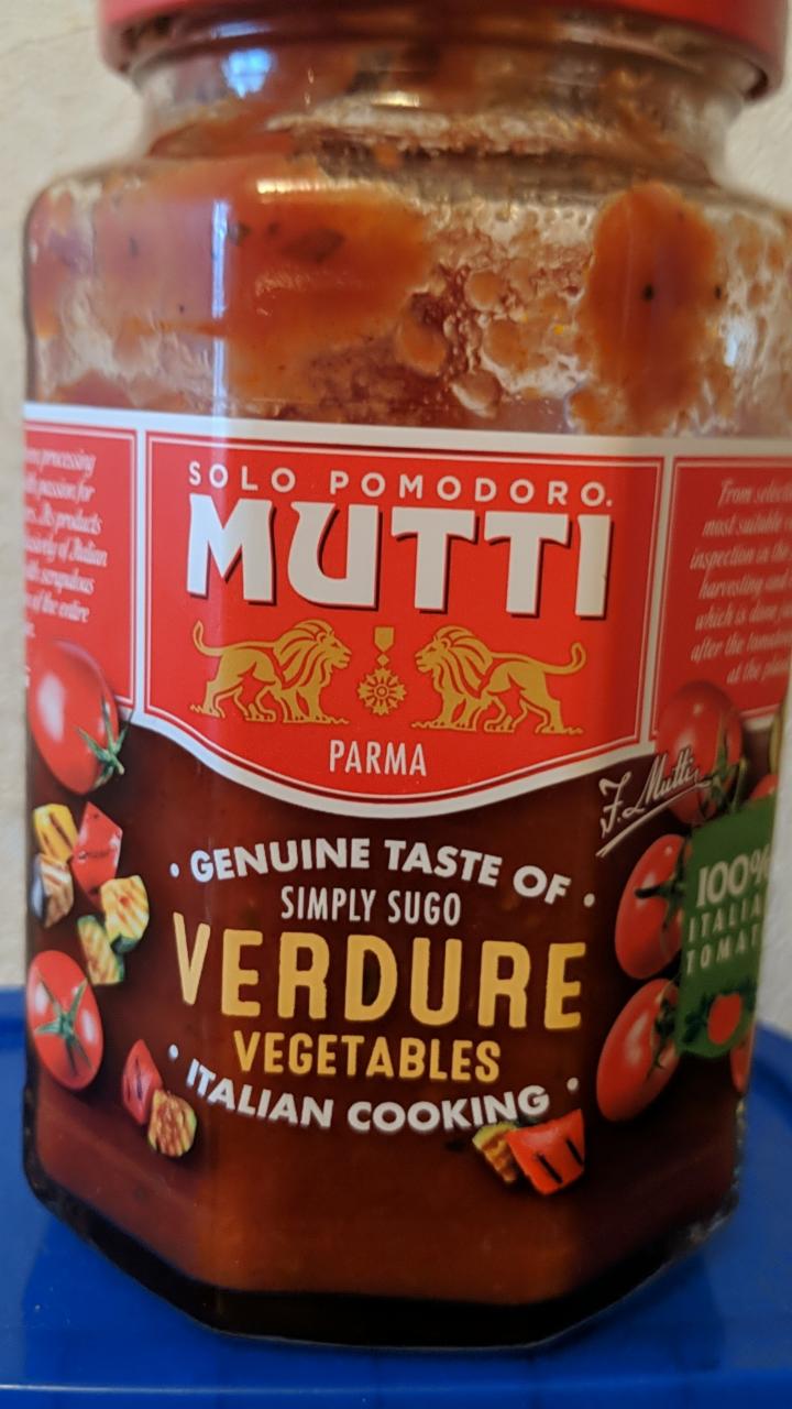 Zdjęcia - Mutti Sos pomidorowy z grillowanymi warzywami 400 g