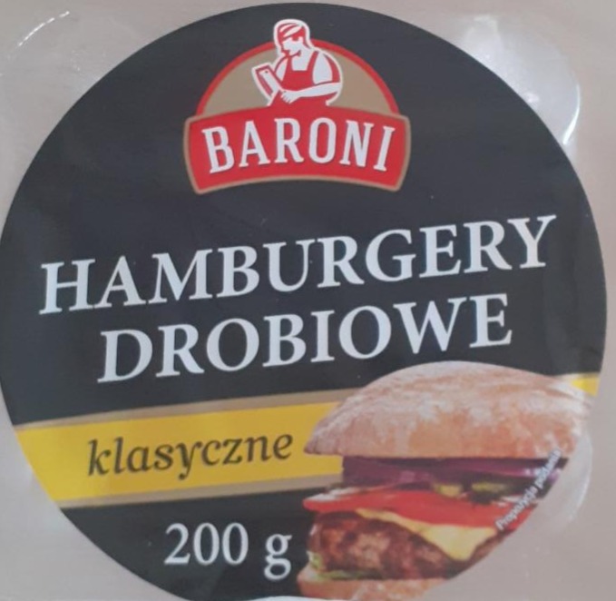 Zdjęcia - Hamburgery Drobiowe klasyczne Baroni