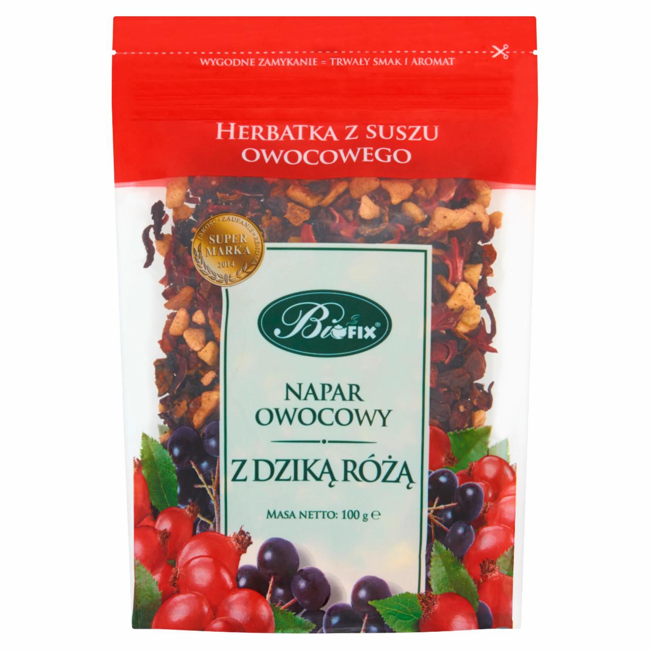 Zdjęcia - Bifix Napar owocowy z dziką różą Herbatka z suszu owocowego 100 g