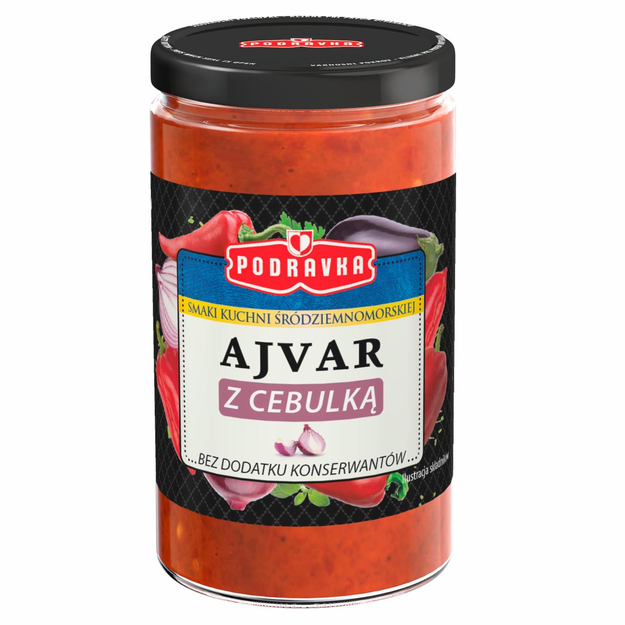 Zdjęcia - Podravka Ajvar z cebulką 195 g