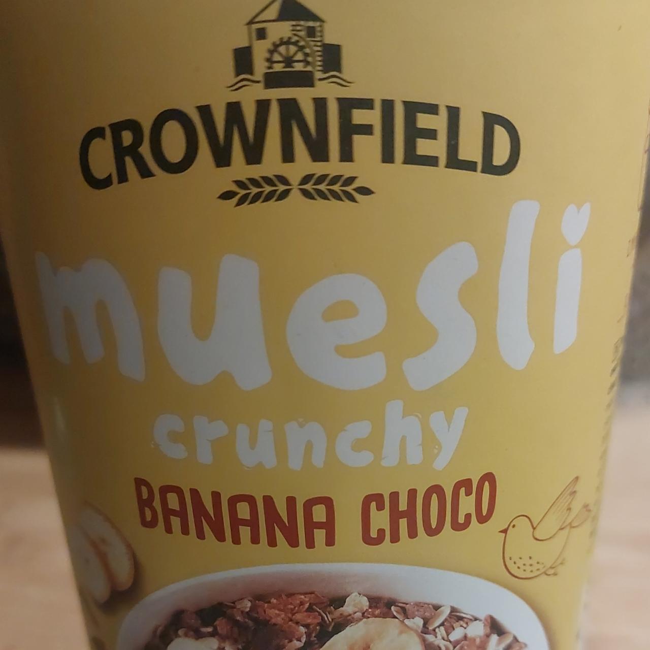 Zdjęcia - Muesli Banana Choco Crownfield