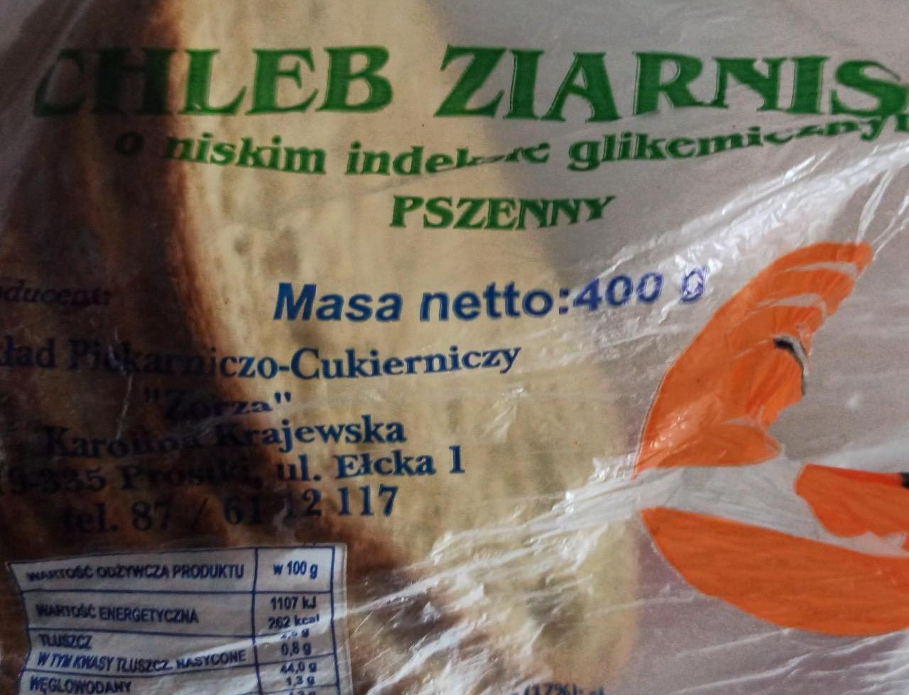 Zdjęcia - Chleb ziarnisty o niskim indeksie glikemicznym pszenny Zakład Piekarniczo-Cukierniczy 'Zorza'