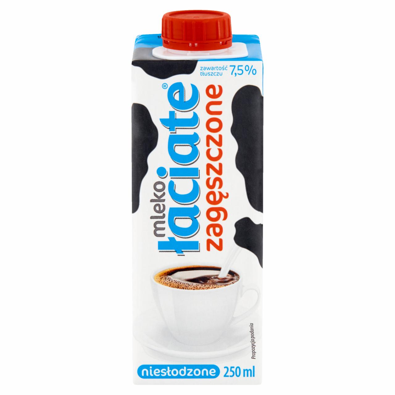 Zdjęcia - Łaciate Mleko UHT zagęszczone niesłodzone 7,5 % 250 ml