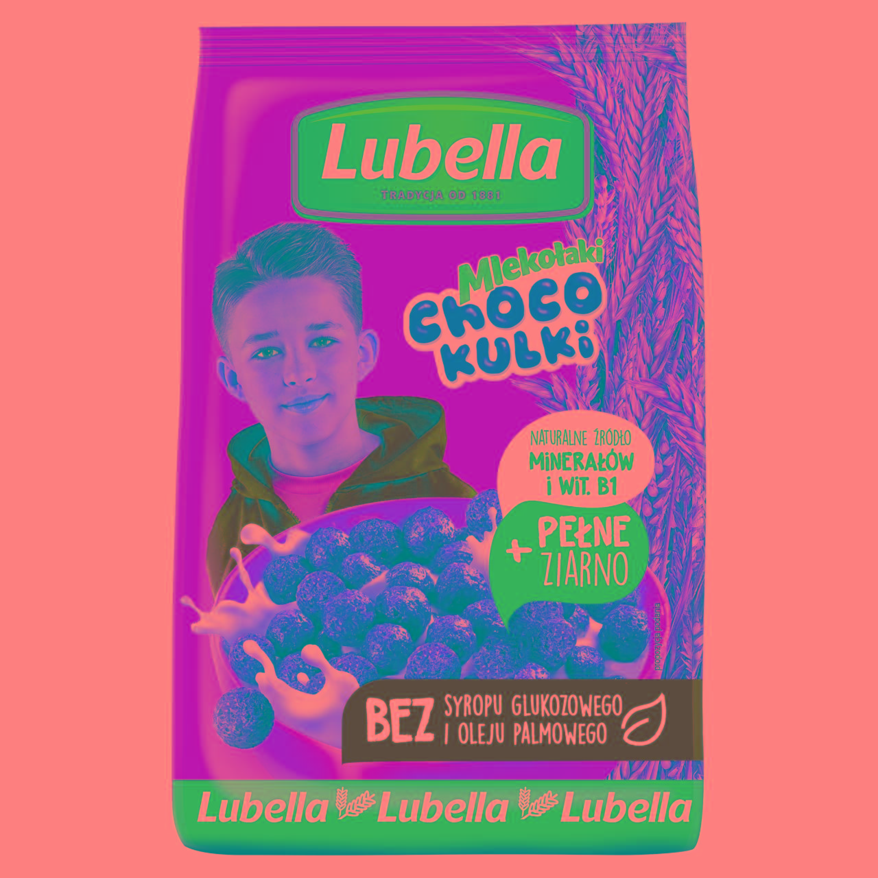 Zdjęcia - Lubella Choco kulki Zbożowe kulki o smaku czekoladowym 250 g