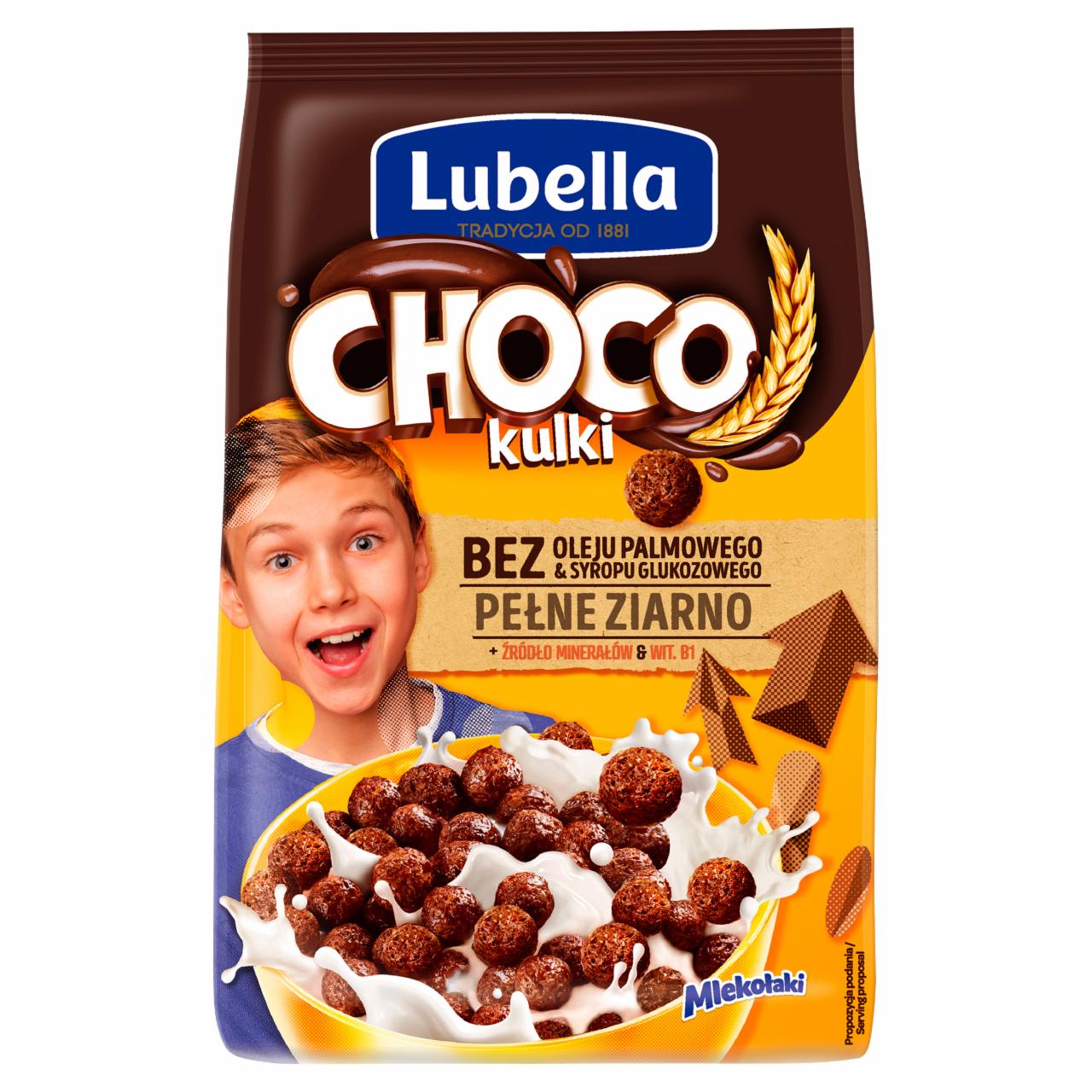 Zdjęcia - Lubella Choco kulki Zbożowe kulki o smaku czekoladowym 250 g