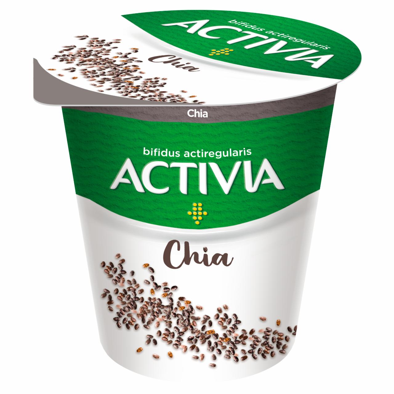 Zdjęcia - Danone Activia Jogurt chia 140 g