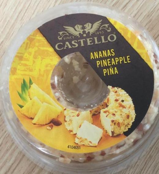 Zdjęcia - Castello Serek kremowy z ananasem 125 g