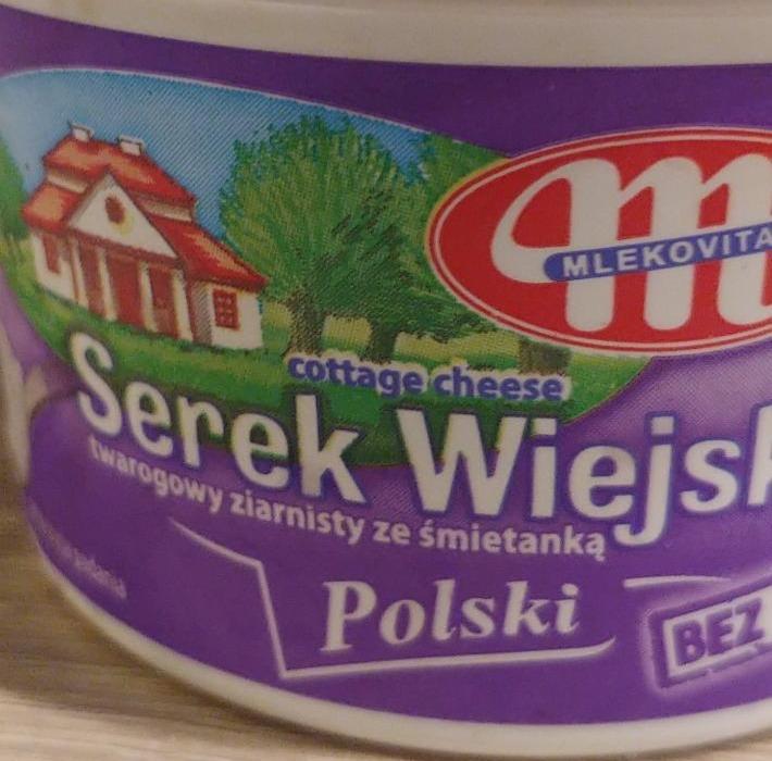 Zdjęcia - Serek wiejski bez laktozy Mlekovita