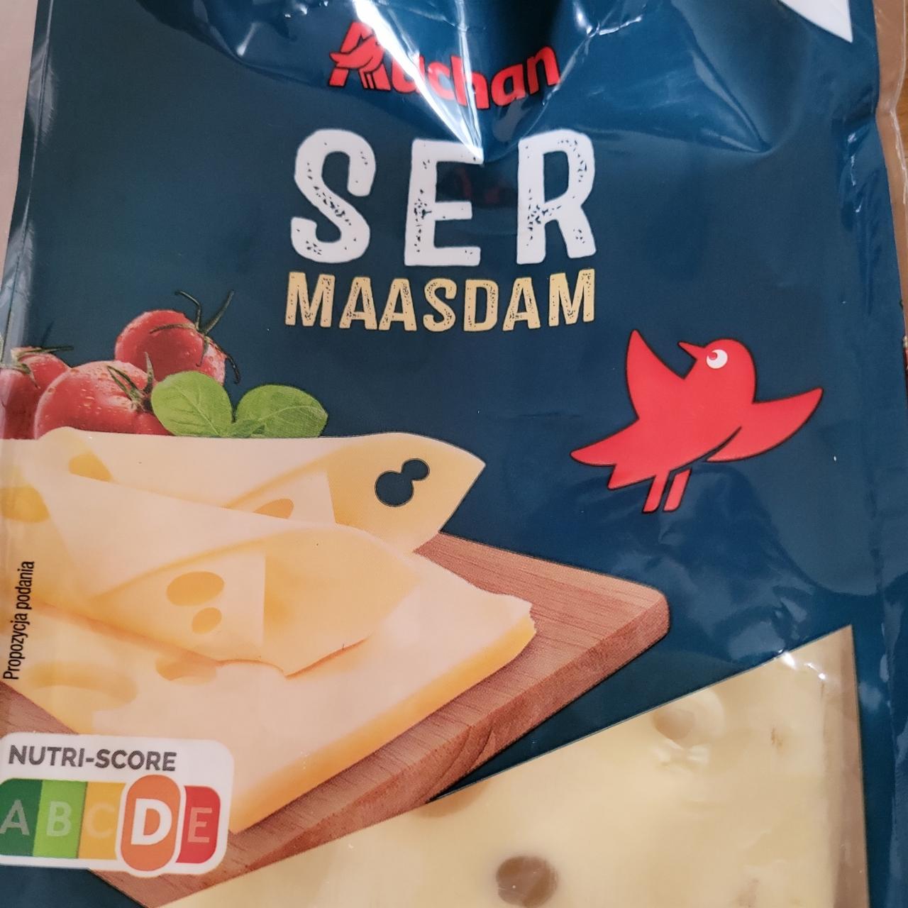 Zdjęcia - Ser Maasdam Auchan