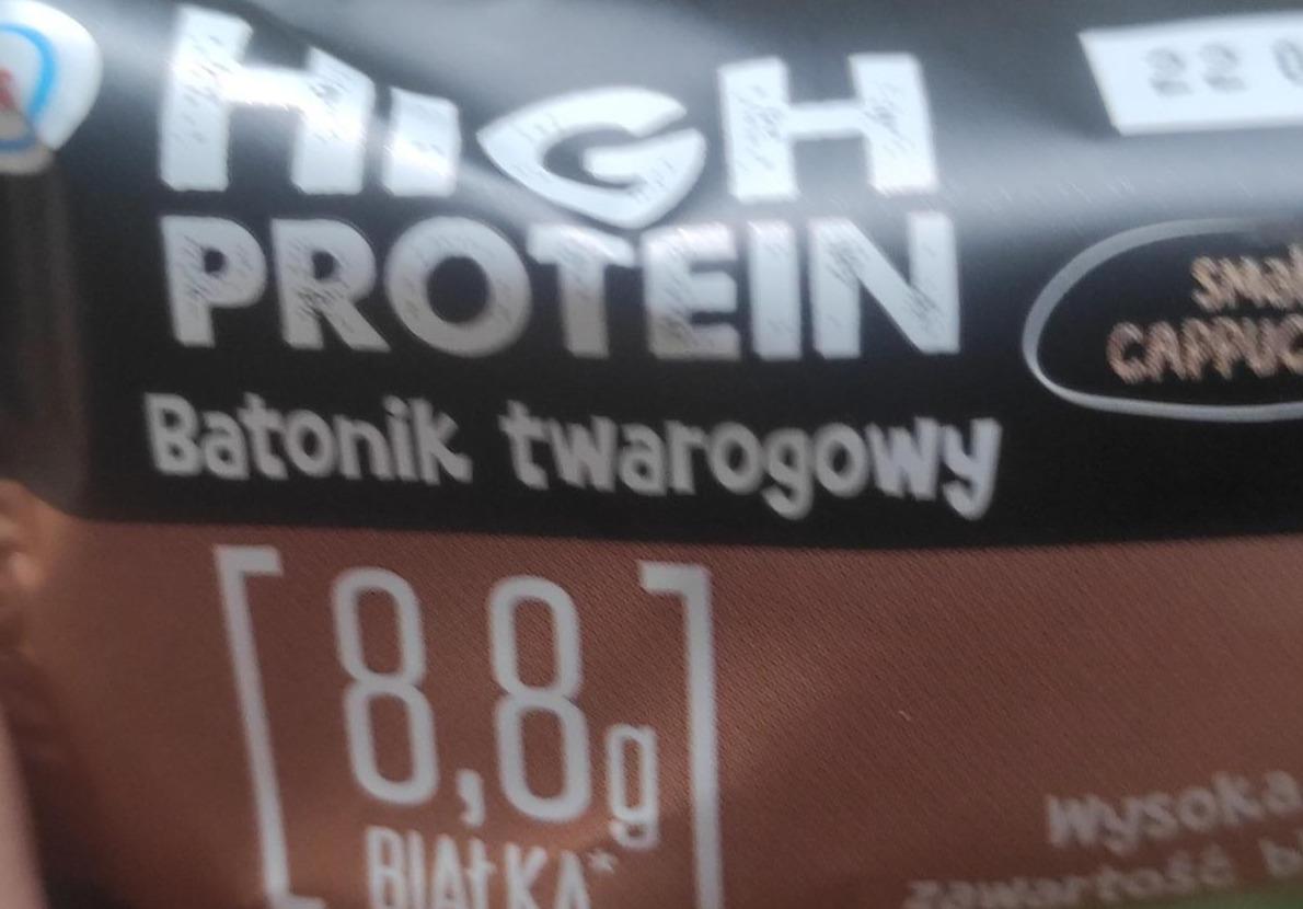 Zdjęcia - High protein batonik twarogowy cappuccino Pilos