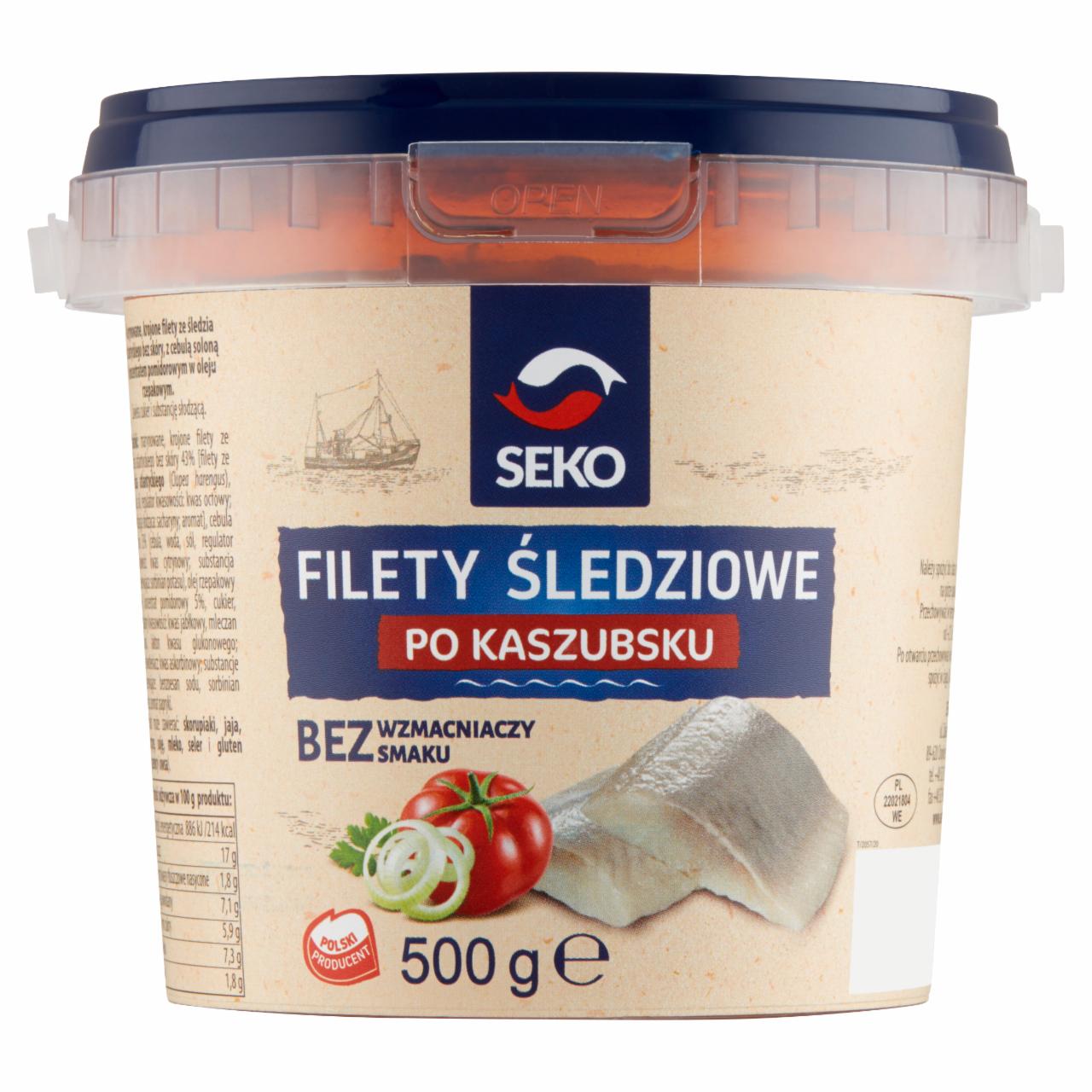 Zdjęcia - Seko Filety śledziowe po kaszubsku 500 g