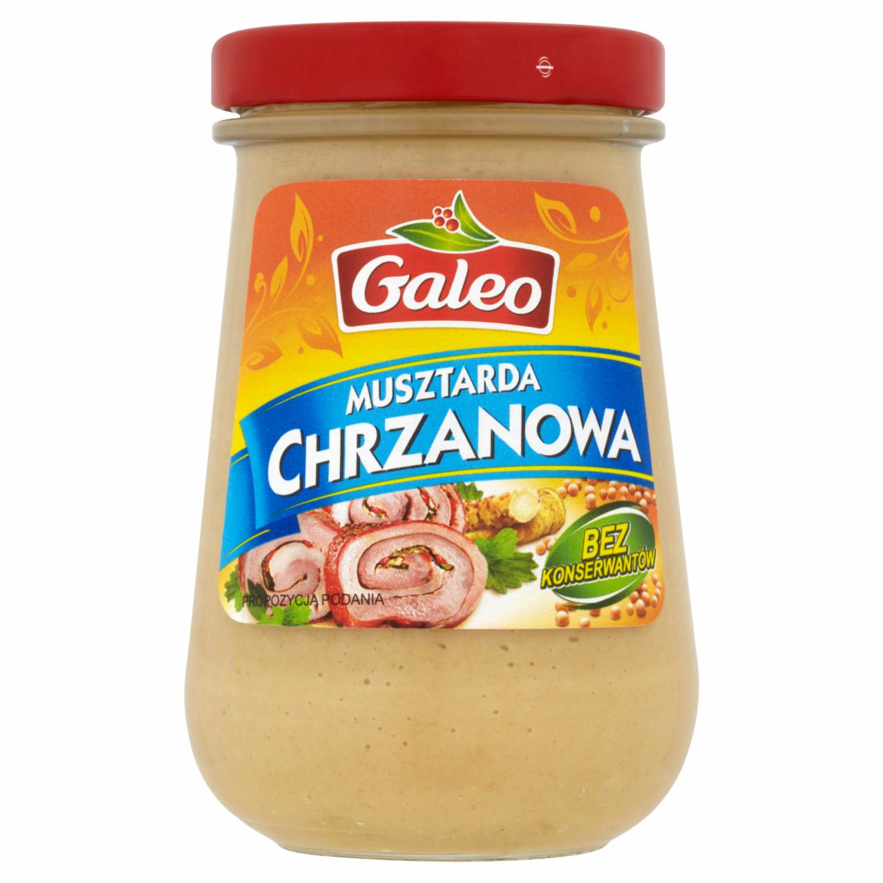 Zdjęcia - Galeo Musztarda chrzanowa 180 g