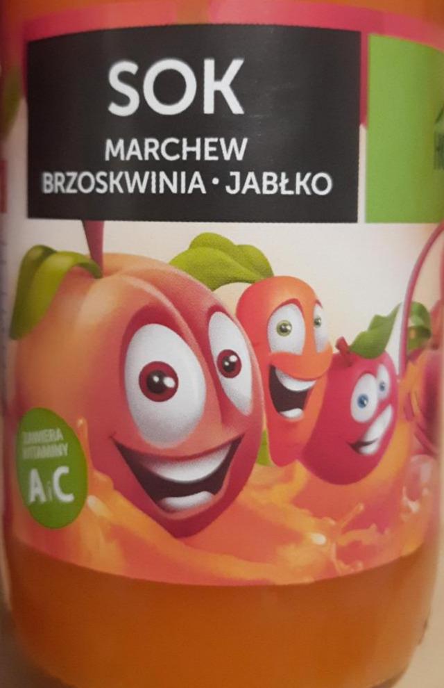 Zdjęcia - Sok marchew brzoskwinia jabłko