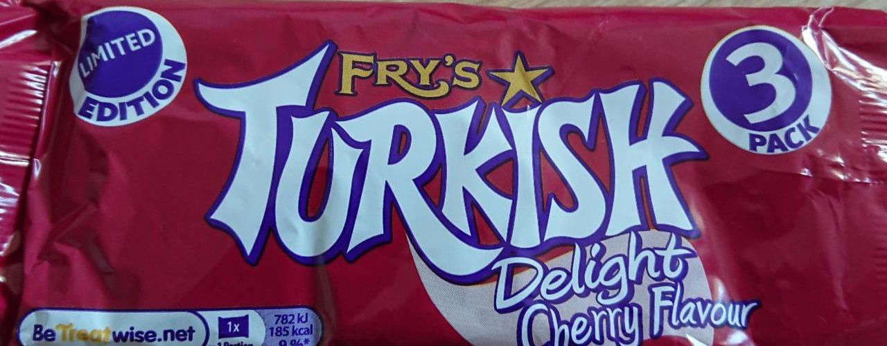 Zdjęcia - FRY'S Turkish Delight Cherry Flavour