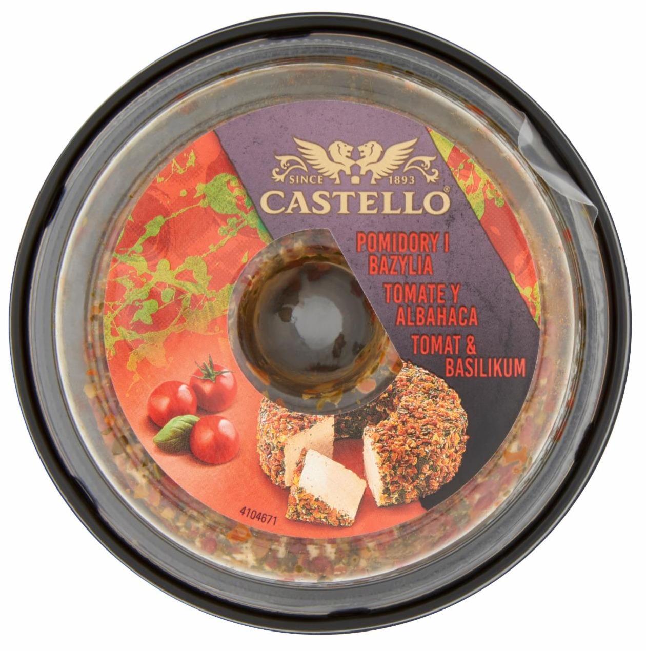Zdjęcia - Castello Serek kremowy pomidory i bazylia