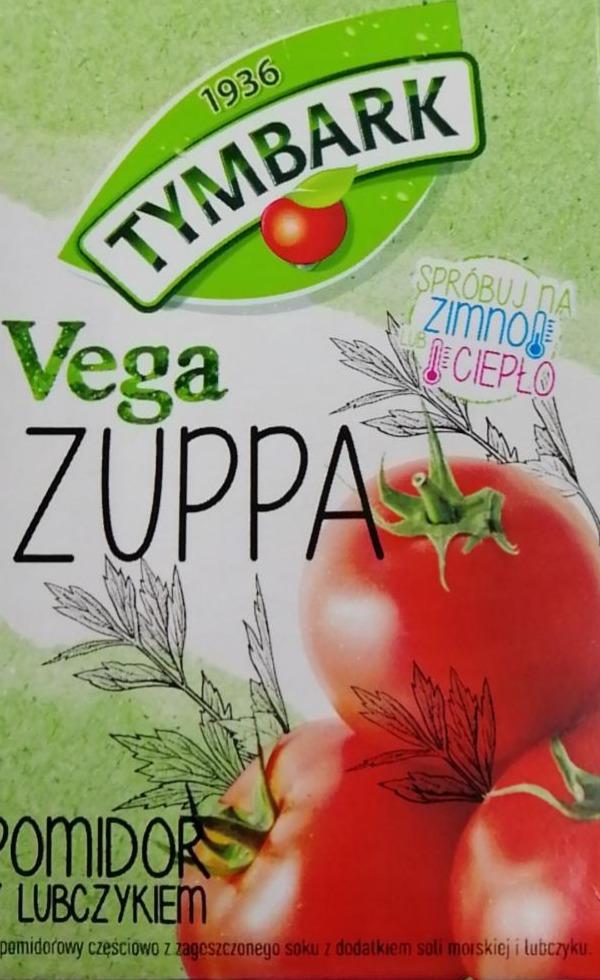 Zdjęcia - Tymbark Vega ZUPPA Pomidor z lubczykiem 