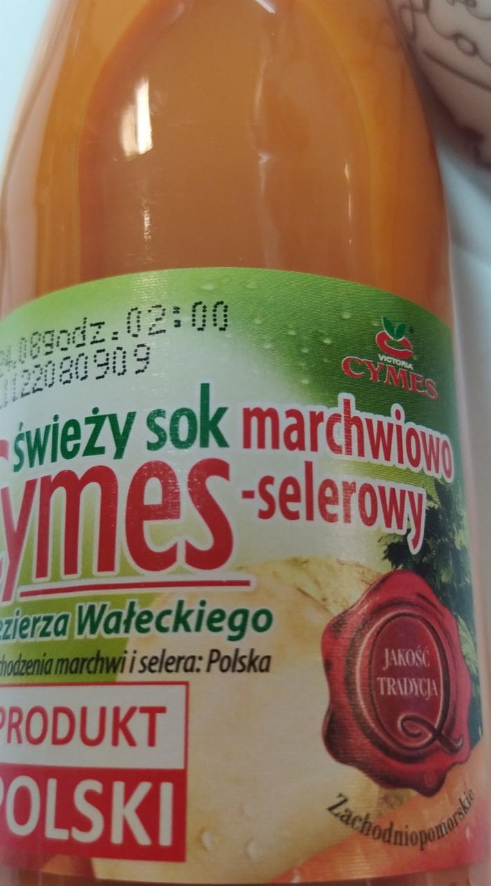Zdjęcia - Cymes świeży sok marchwiowo selerowy