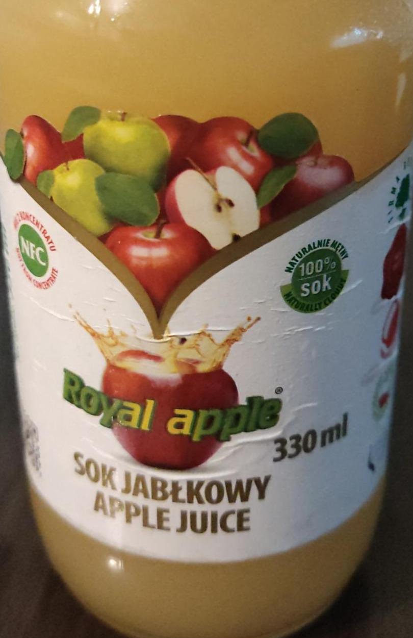 Zdjęcia - Royal apple Sok jabłkowy 100 % tłoczony 330 ml