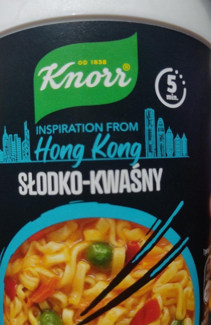 Zdjęcia - Knorr Kluski z sosem o smaku słodko-kwaśnym 90 g