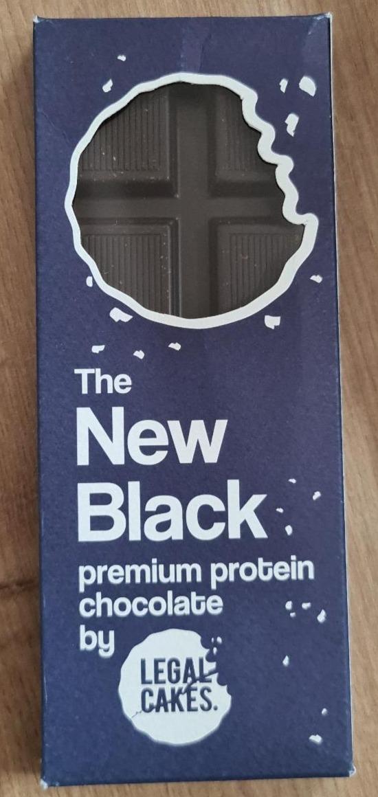 Zdjęcia - The New Black Premium protein chocolate by Legal Cakes
