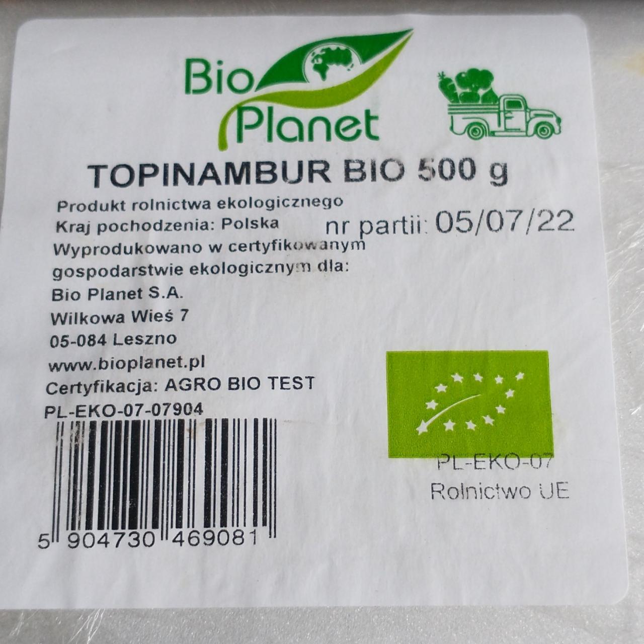 Zdjęcia - Topinambur bio planet