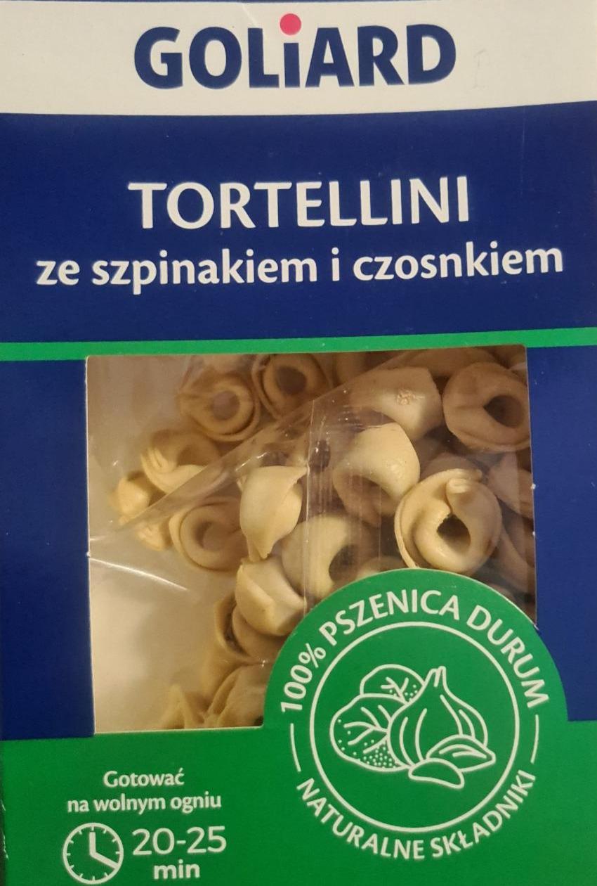 Zdjęcia - Tortellini ze szpinakiem i czosnkiem Goliard