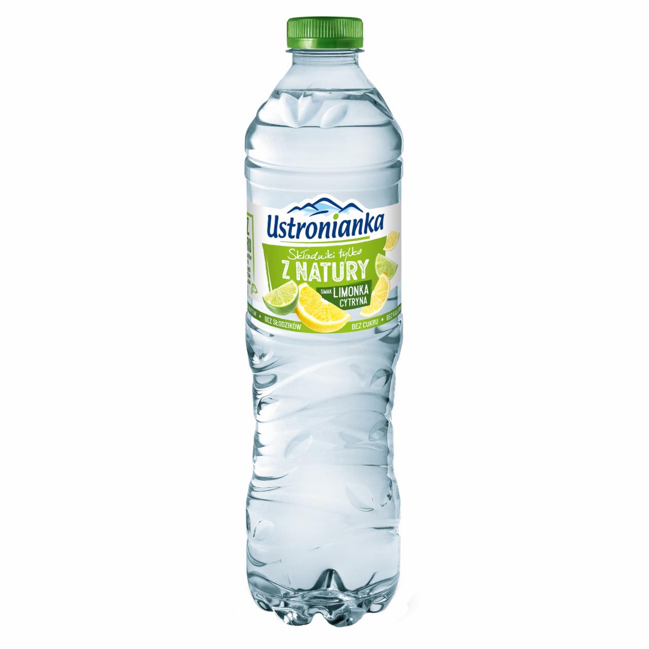 Zdjęcia - Ustronianka Napój niegazowany smak limonka cytryna 1,5 l