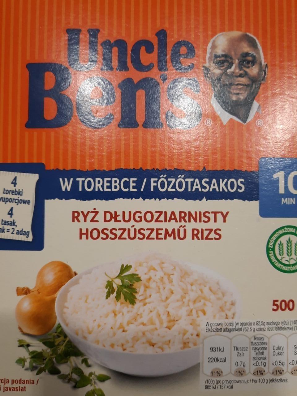 Zdjęcia - Ryż Długoziarnisty Uncle Bens