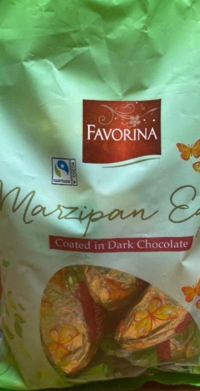 Zdjęcia - Marzipan eggs in dark chocolate Favorina