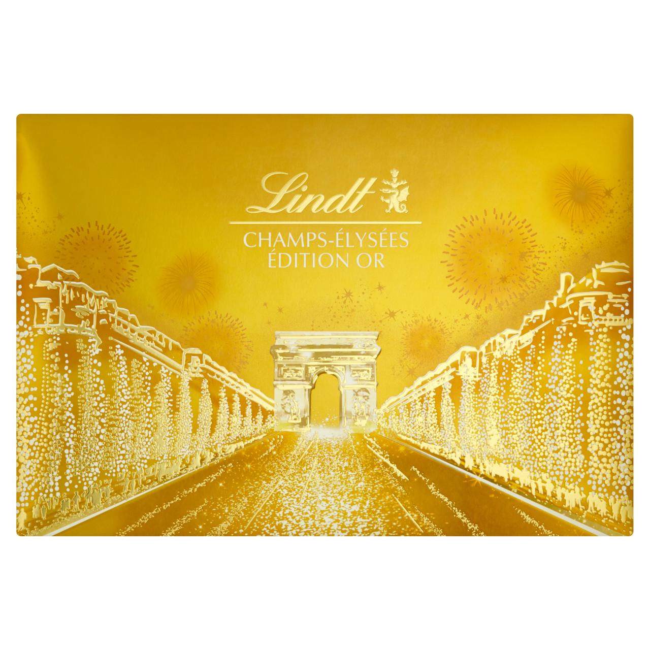 Zdjęcia - Lindt Champs-Élysées Asortyment wyśmienitych pralinek z czekolady ciemnej mlecznej i białej 427 g
