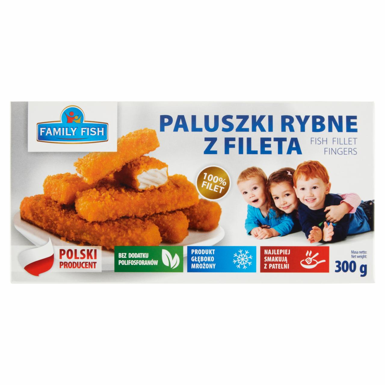 Zdjęcia - Paluszki rybne z fileta Family Fish