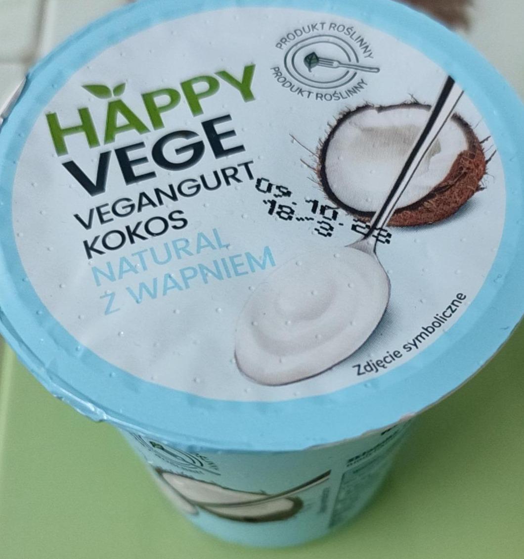 Zdjęcia - Jogurt naturalny z kokosem i wapniem Happy Vege