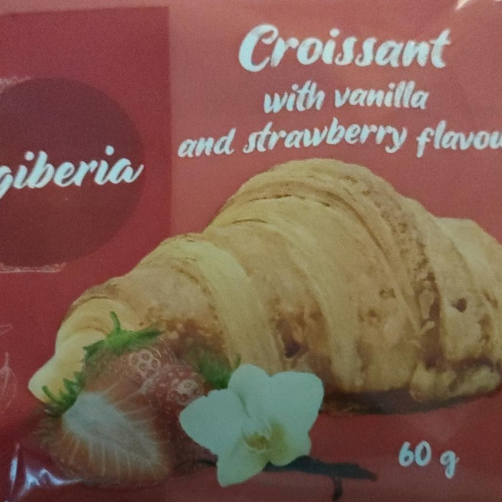 Zdjęcia - Croissant with vanilla and strawberry Agiberia