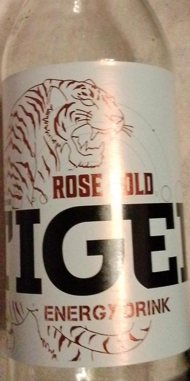 Zdjęcia - Rose Gold Energy drink Tiger