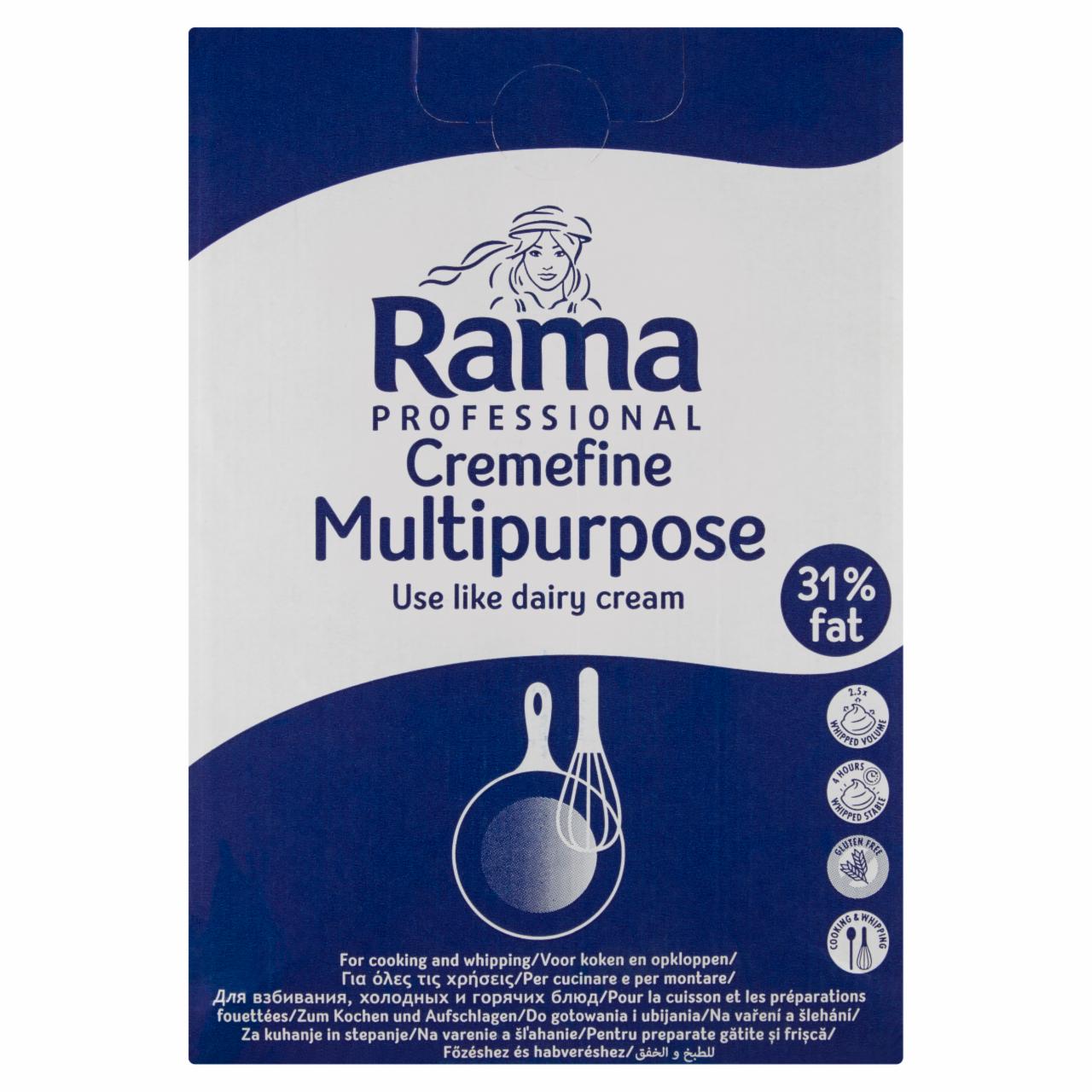 Zdjęcia - Rama Professional Cremefine Multipurpose Połączenie maślanki i tłuszczów roślinnych 10 l