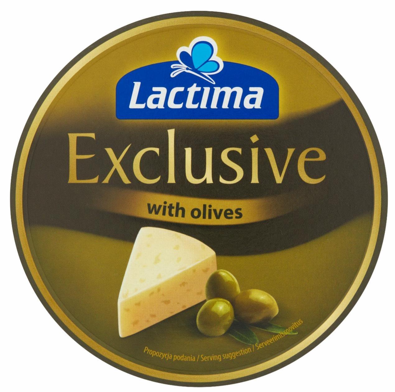 Zdjęcia - Lactima Exclusive Ser topiony z oliwkami 140 g (8 x 17,5 g)