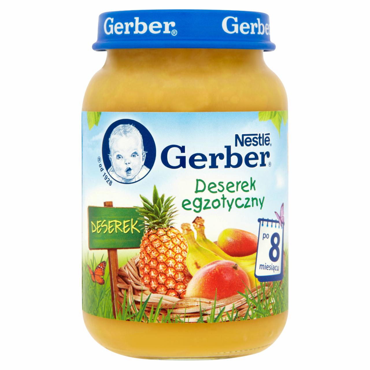 Zdjęcia - Gerber Deserek Deserek egzotyczny po 8 miesiącu 190 g